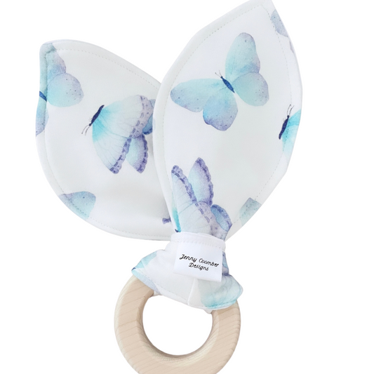 Blue butterfly Teether