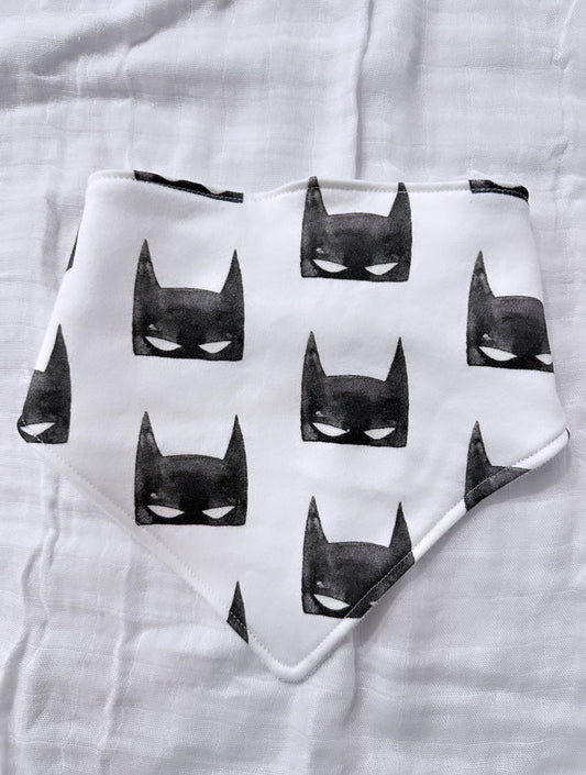 Bat mask bandana bib