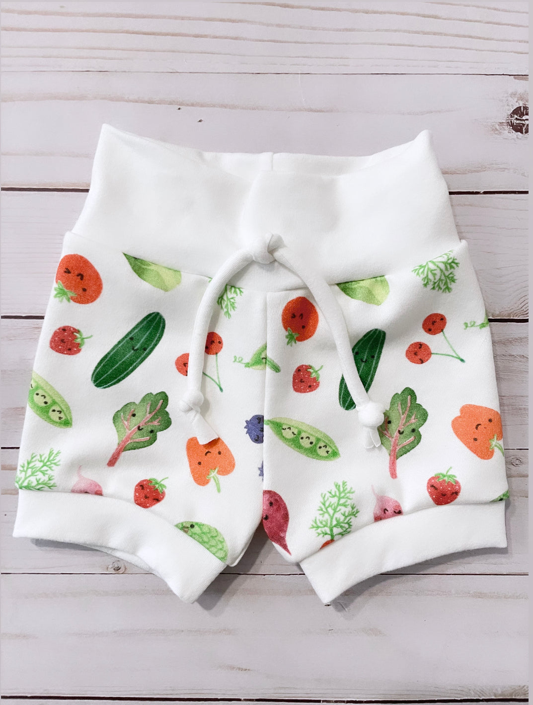 Garden vegetable shorts