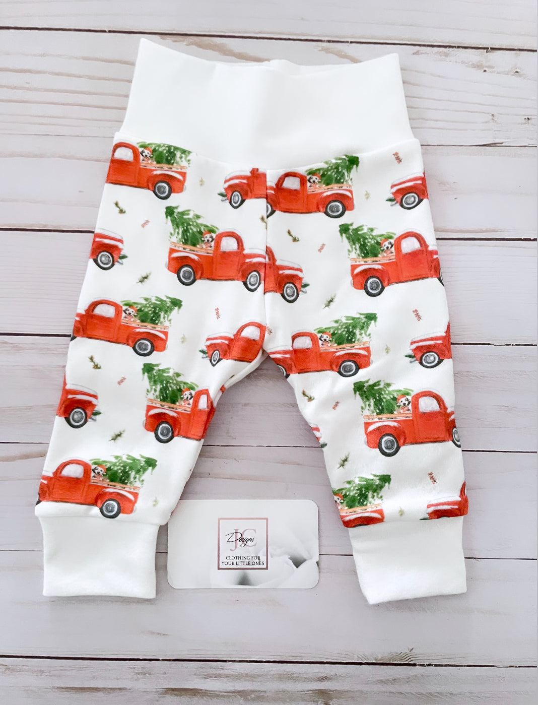 Little red trucks outfit