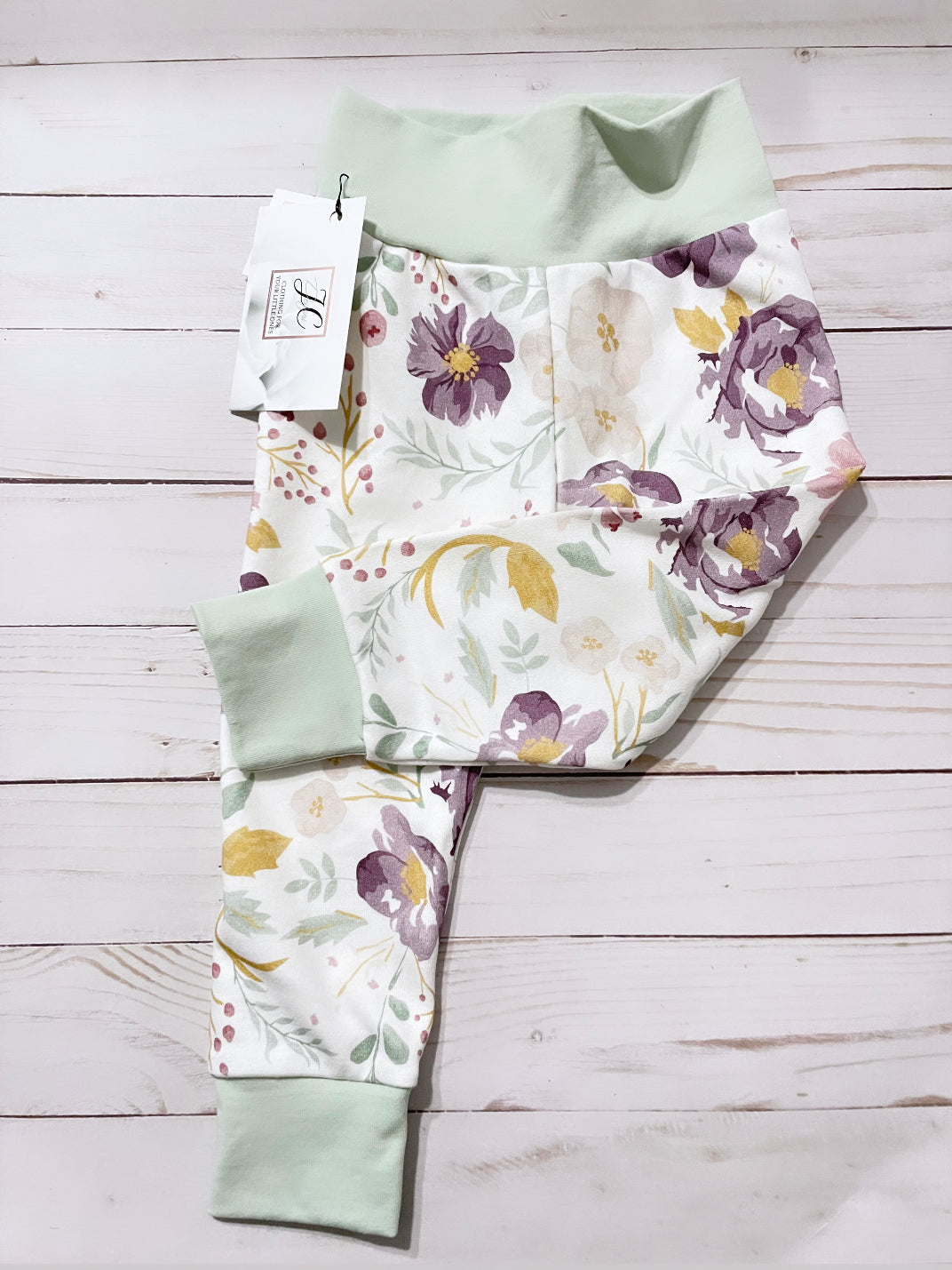 Watercolour floral outfit